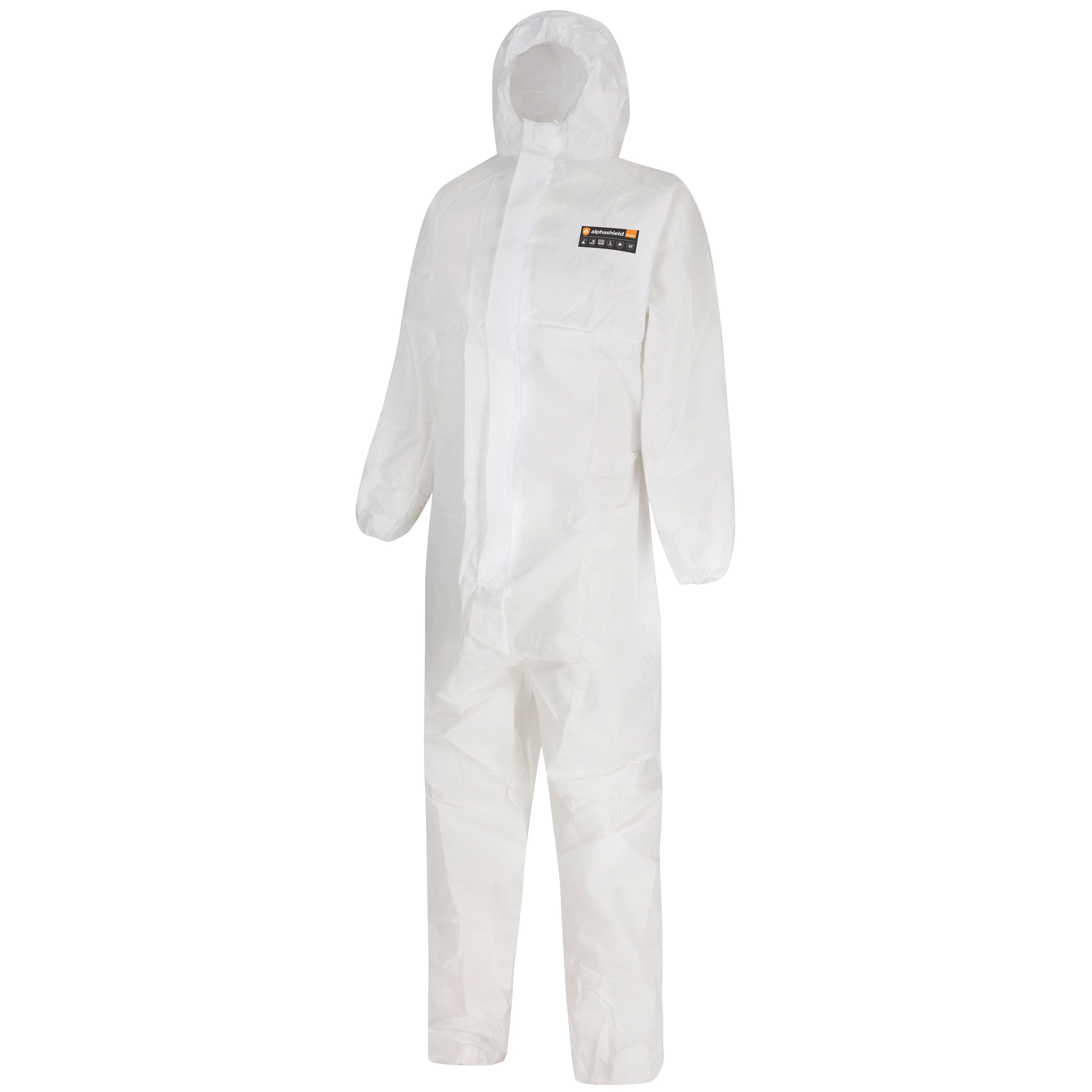 Skytec White Disposable Coverall, M
