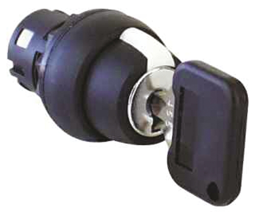 Allen Bradley 800F 3-position Key Switch Head, Latching, 22mm Cutout