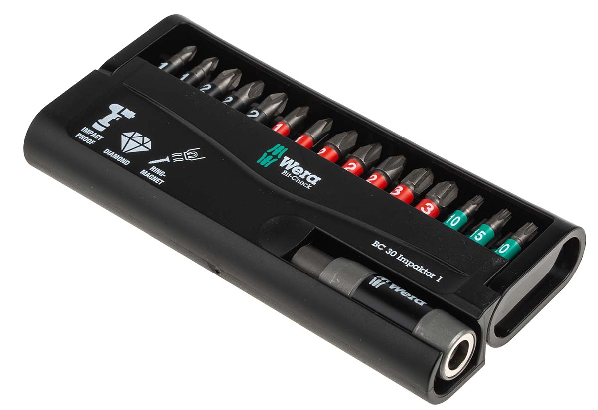 Wera Impact Bit Set 31 Pieces, Hexagon