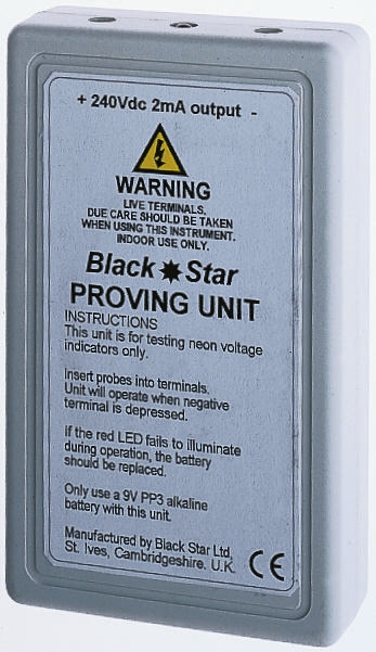 Black Star P240 Proving Unit 2mA 240V RS Calibration
