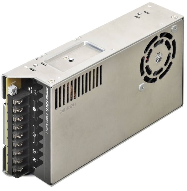 Omron Switching Power Supply, S8FS-C35012, 12V dc, 29A, 350W, 1 Output, 100 → 240V ac Input Voltage