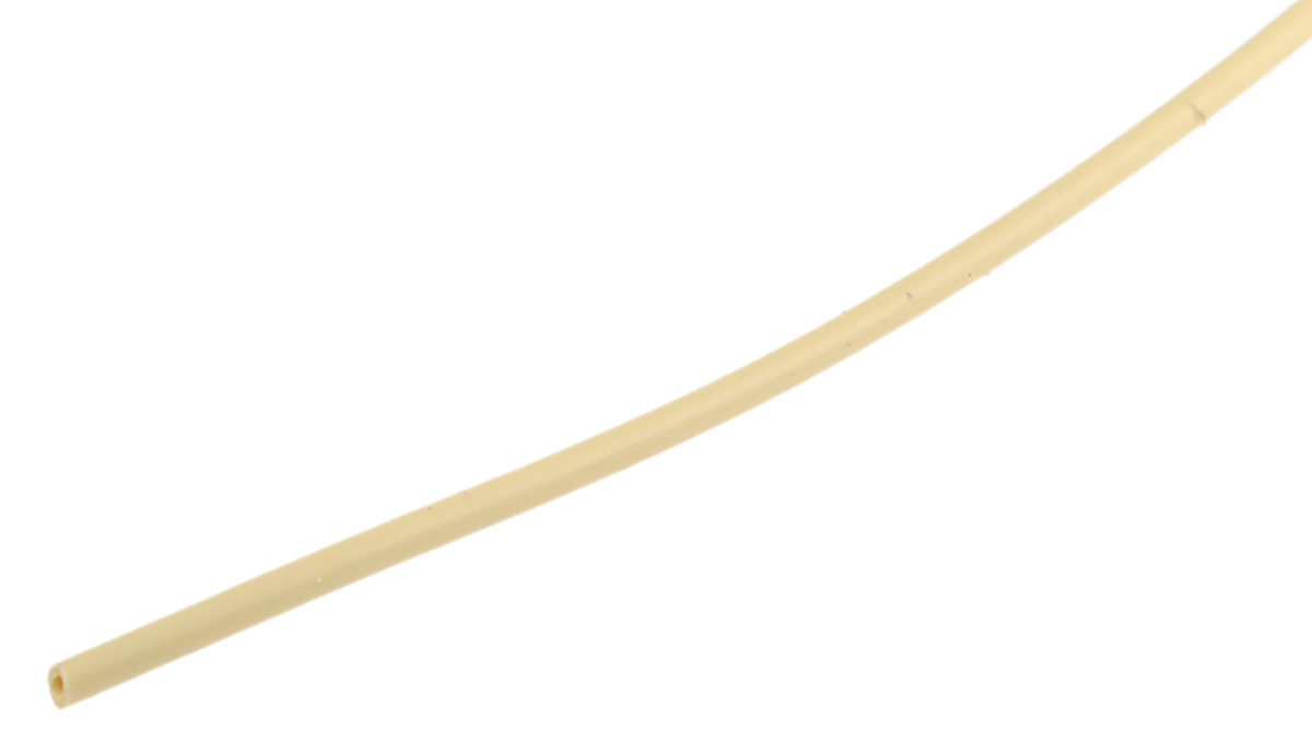 HellermannTyton Silicone Rubber Yellow Cable Sleeve, 0.75mm Diameter, 25mm Length, SLPLU 8 Series