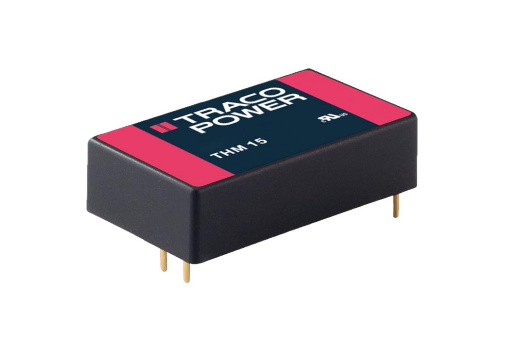 TRACOPOWER THM 15 DC-DC Converter, 24V dc/ 625mA Output, 18 → 36 V dc Input, 15W, Through Hole, +85°C Max Temp
