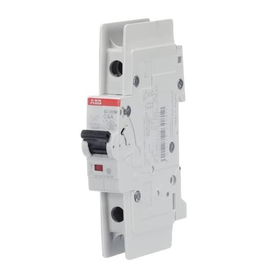 ABB SU200 M MCB, 1P, 6A Curve C, 277V AC, 48V DC, 15 kA Breaking Capacity