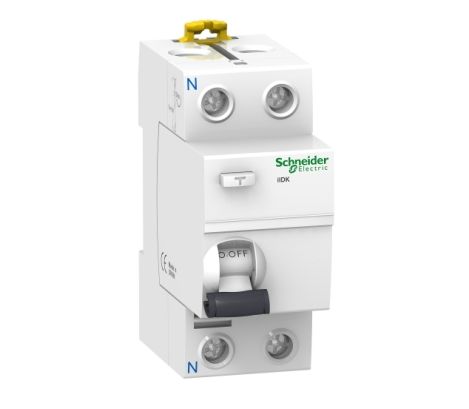 Schneider Electric Acti9 iIDK RCCB, 40A, 2 Pole, 30mA, Type AC, 220 → 240V ac