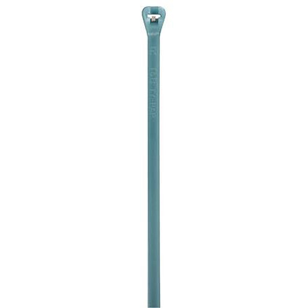 Thomas & Betts Cable Ties, 185.67mm x 4.57 mm, Blue Fluoropolymer, Pk-100