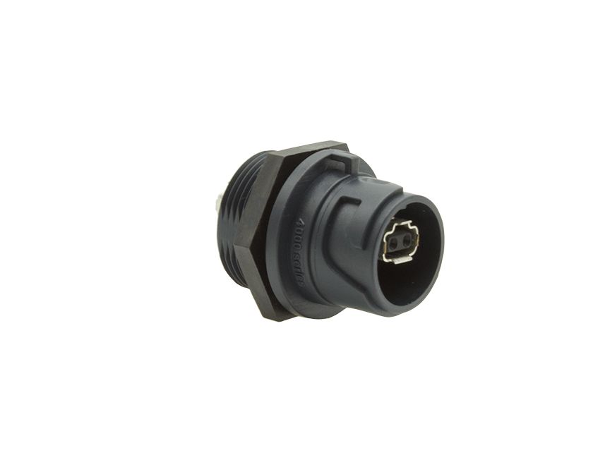 BulginSPE 4000, Black SPE to Male SPE Female, Terminated Polyurethane, PVC Sheath