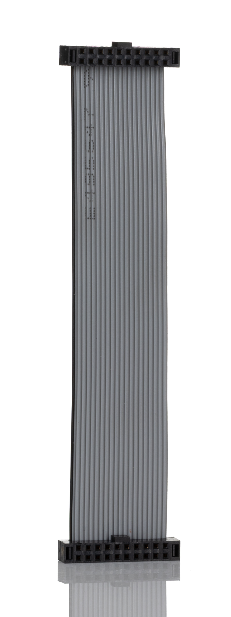 Samtec TCSD Series Flat IDC Socket Cable Assembly, 2x10-Way, 2mm Pitch, 100mm Length, Tiger Eye IDC to Tiger Eye IDC