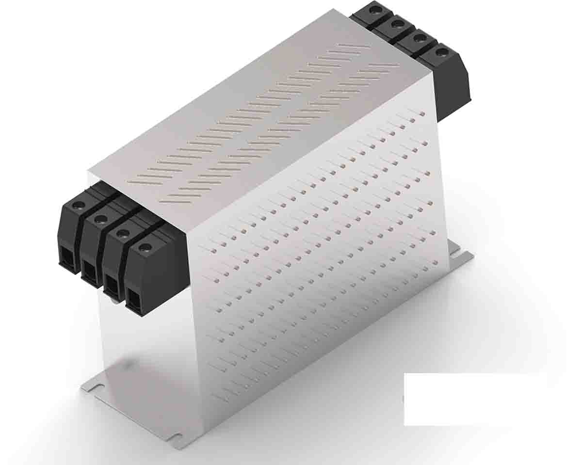 TE Connectivity, KEP-BS 150A 520 V ac 50 → 60Hz, Chassis Mount EMI Filter, Terminal Block 3 Phase