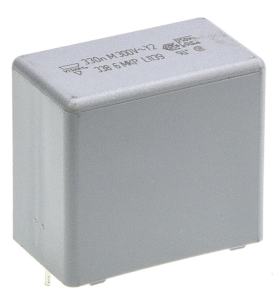 Vishay MKP 338 Polypropylene Film Capacitor, 300V ac, ±20%, 330nF, Through Hole