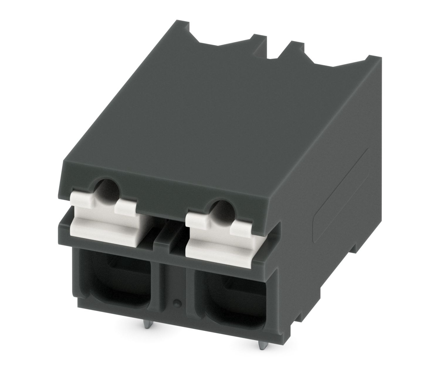 Phoenix Contact SPT-SMD 1.5/ 2-H-5.08 R24 Series PCB Terminal Block, 2-Contact, 5.08mm Pitch, Surface Mount, 1-Row,