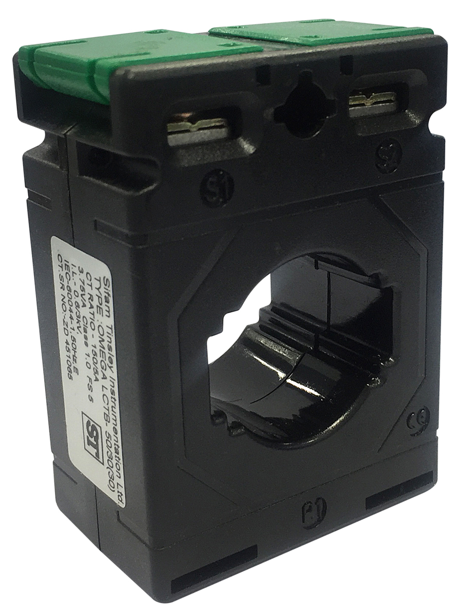 Sifam Tinsley Omega Series Current Transformer, 250A Input, 250:5, 5 A Output, 26mm Bore