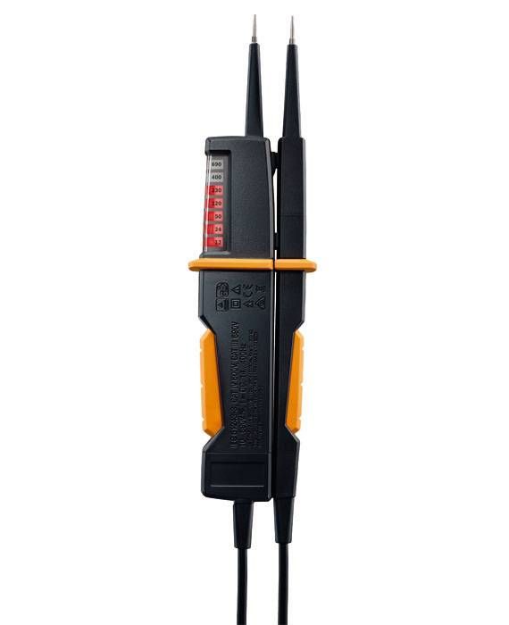 Testo 750-1, LED Voltage tester, 690V ac/dc, Continuity Check, Battery Powered, CAT III 1000V