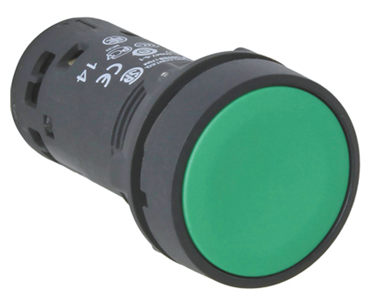 Schneider Electric Harmony XB7 Series Push Button, Panel Mount, 22mm Cutout, SPDT
