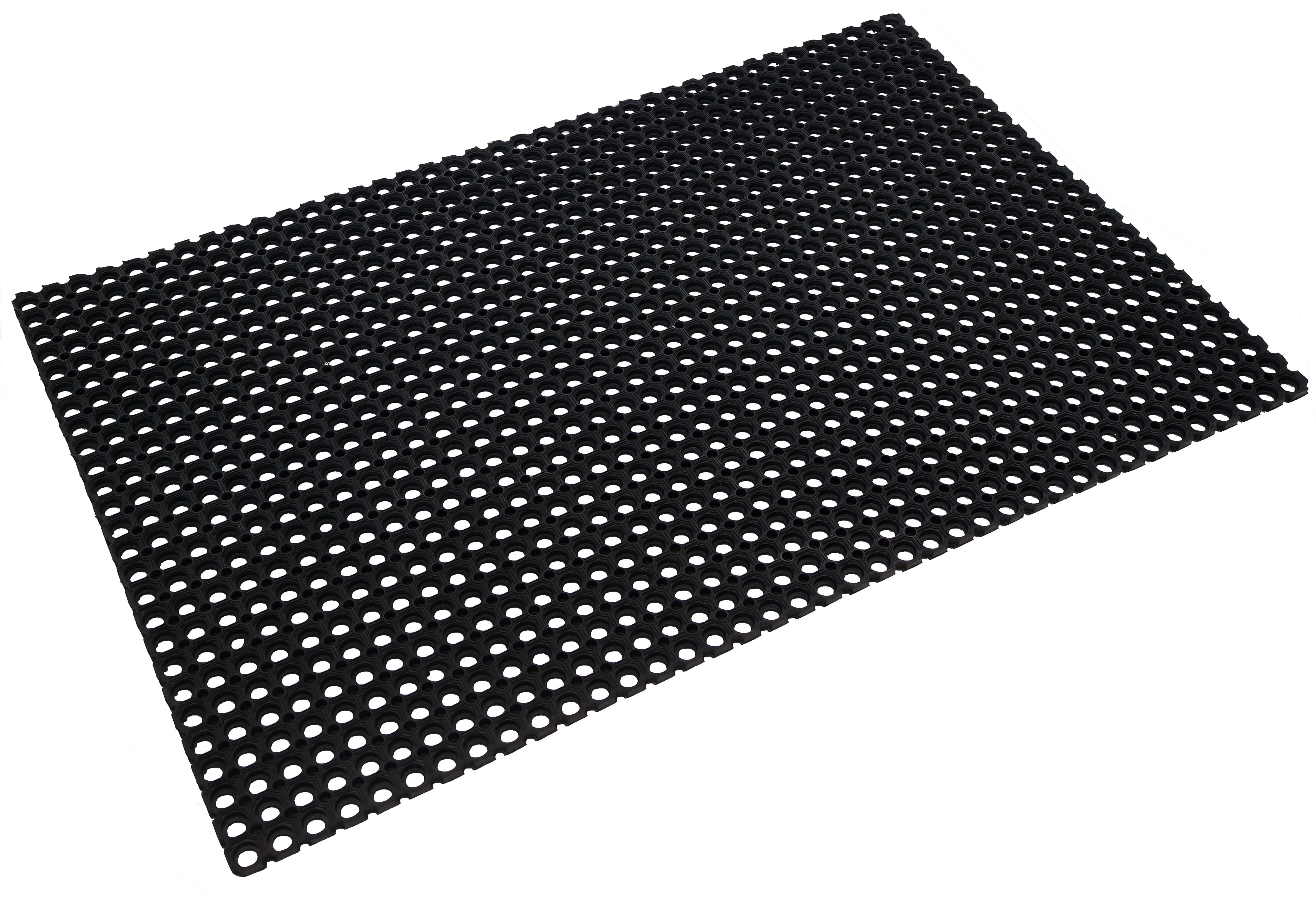 ID Group M68 Rubber Anti-Fatigue Mat, 1m x 150cm x 23mm