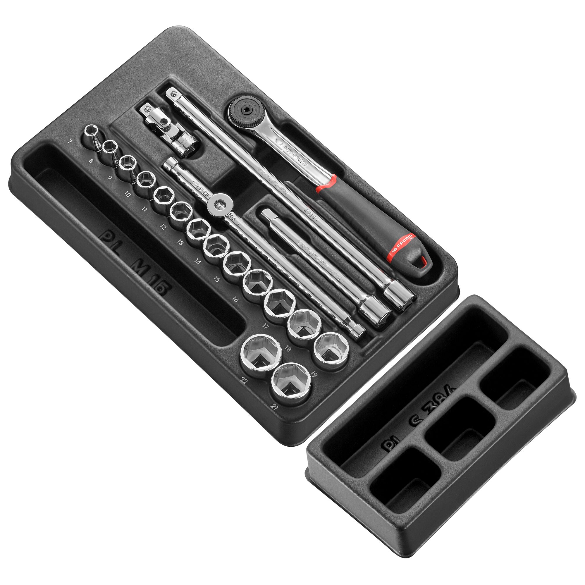Facom 20 Piece Socket Module Tool Kit with Thermoformed Tray