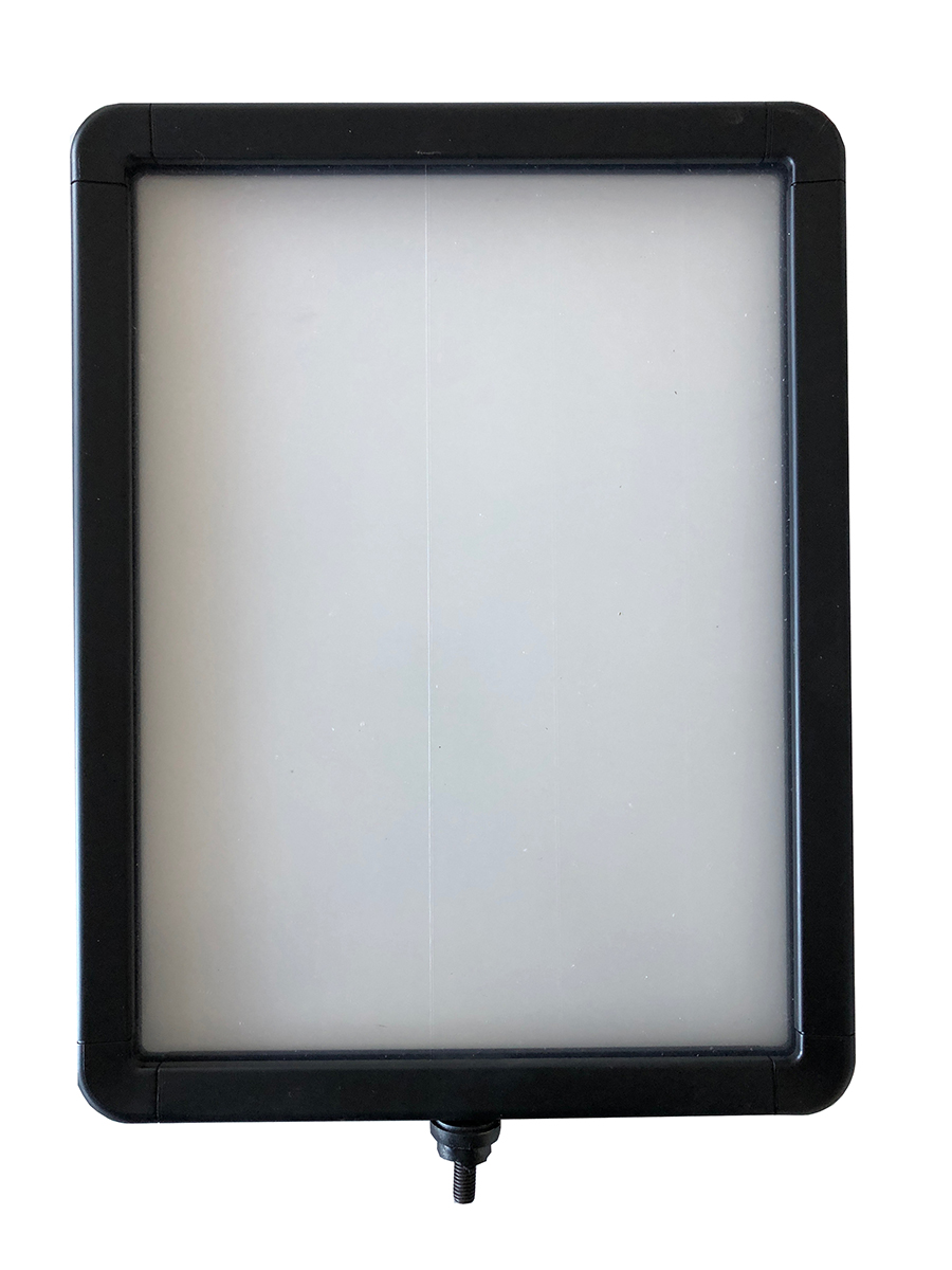 RS PRO Black ABS Sign Holder