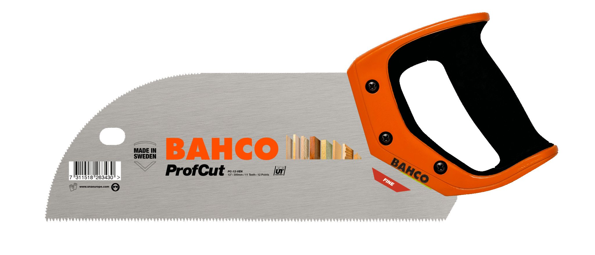 Bahco 12 in Hardpoint, 11 or 12 TPI