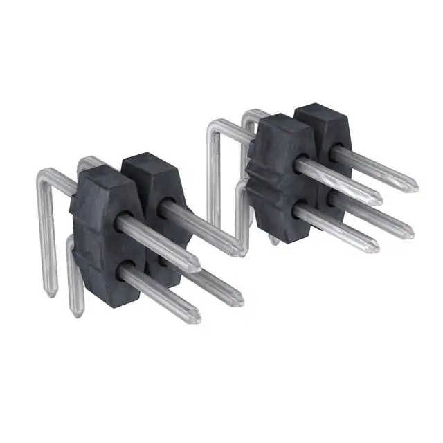 Molex C-Grid III Series Right Angle Through Hole Pin Header, 10 Contact(s), 2.54 mm Pitch, 2 Row, Unshrouded
