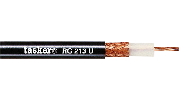 Tasker RG Series, 100 m, RG 213U MIL Coaxial 50 Ω