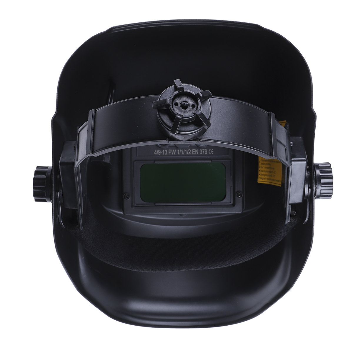 Portwest Welding Mask, Auto-Darkening Lens, Adjustable Headband, 91 x 42mm Lens