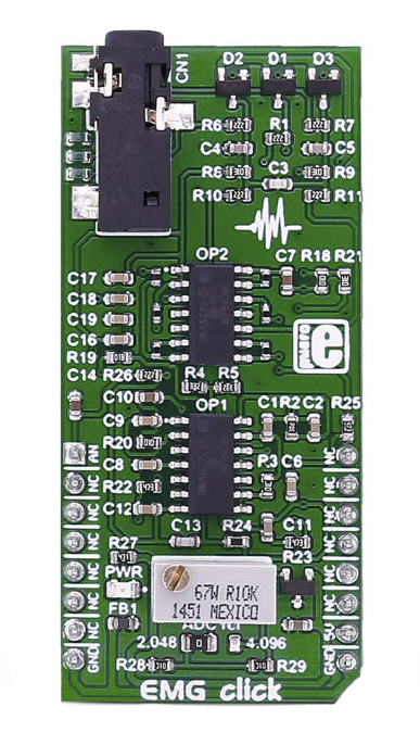 MikroElektronika EMG Click