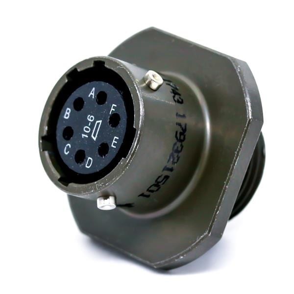 Amphenol Industrial 19 Way Circular Connector Receptacle, Socket Contacts