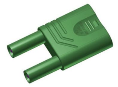 Hirschmann Test & Measurement Green Male Banana Connector, 4 mm Connector, Unsprung Socket 4 mm Termination, 32A, 1kV,