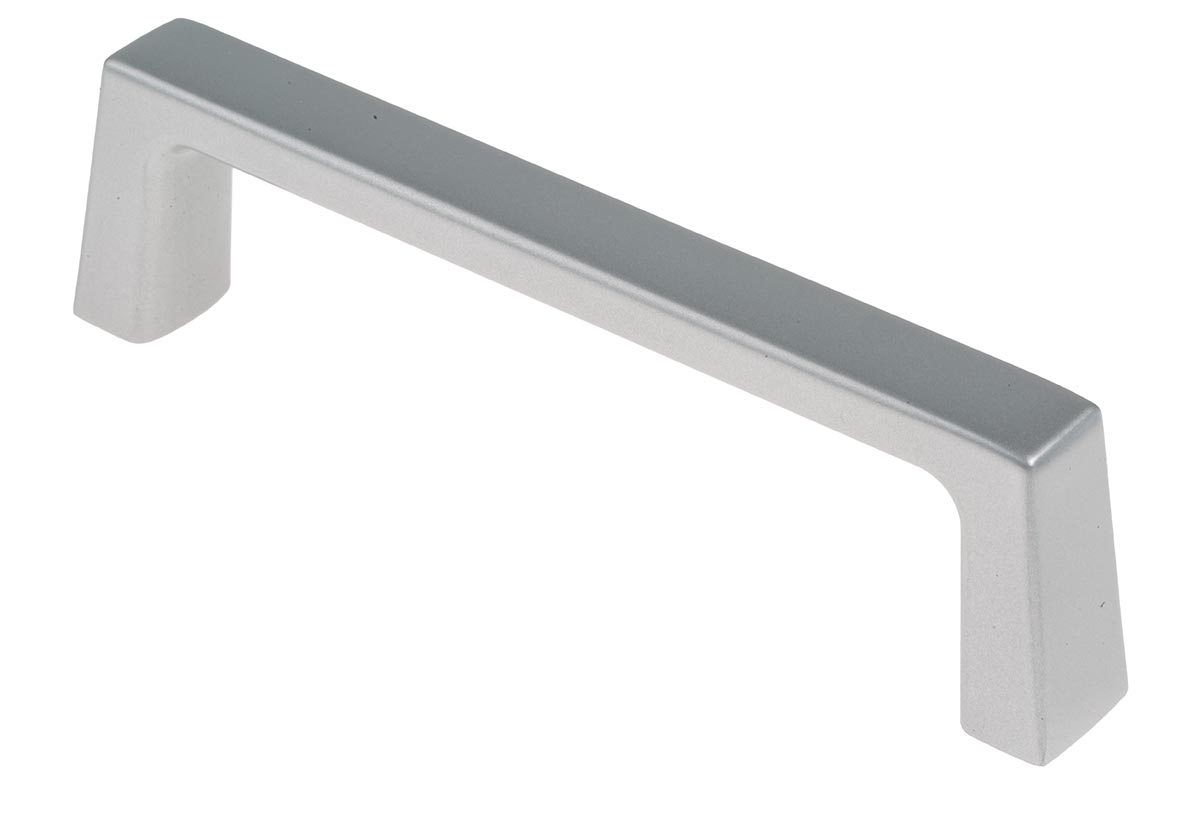 RS PRO Silver Aluminium Handle 40 mm Height, 19mm Width, 148mm Length