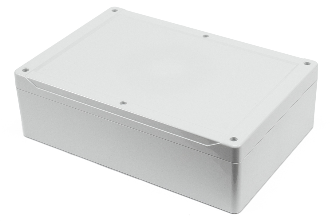 Hammond 1555 Series Polycarbonate Enclosure, IP68, 11.81 x 7.87 x 3.54in