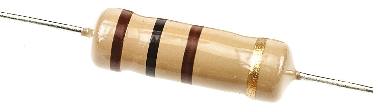 TE Connectivity 100Ω Carbon Film Resistor 2W ±5% CFR200J100R