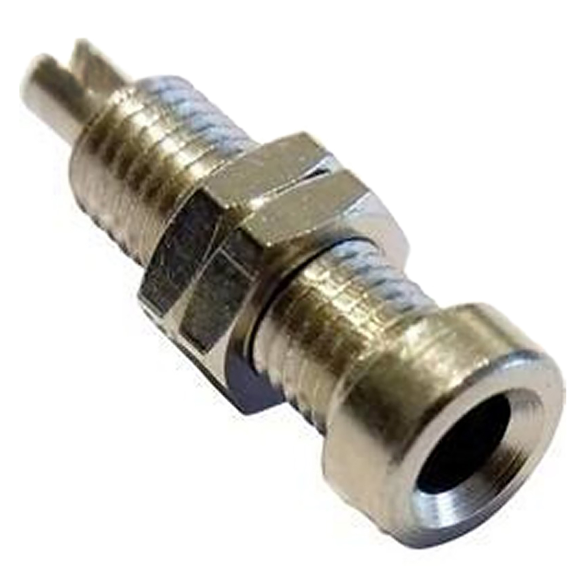 Hirschmann Test & Measurement Silver Female Banana Socket, 4 mm Connector, M6 Thread, Solder Termination, 16A, 30 V ac,