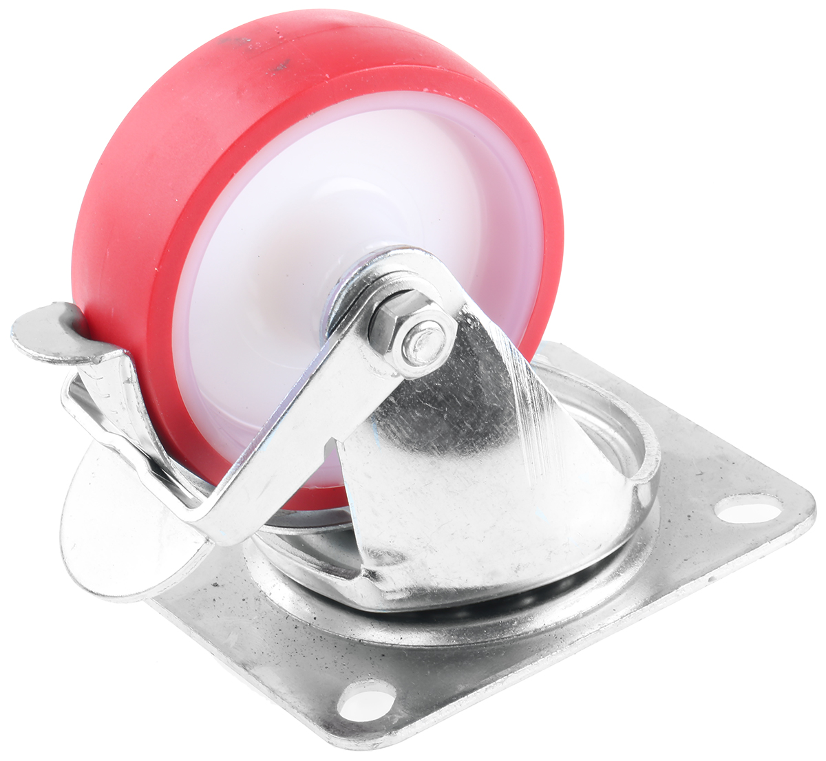 Flexello Braked Swivel Castor Wheel, 200kg Capacity, 100mm Wheel