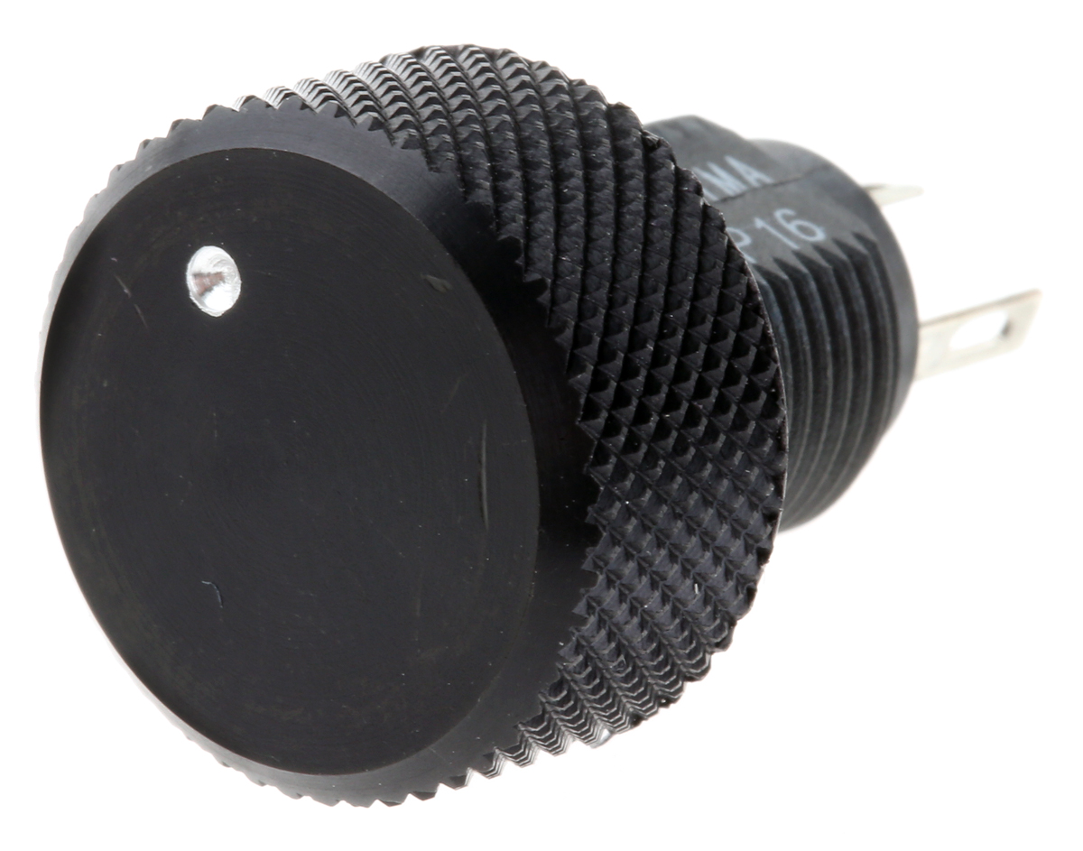 Vishay P16 470Ω Rotary Potentiometer 1-Gang Panel Mount, P16NM471MAB15