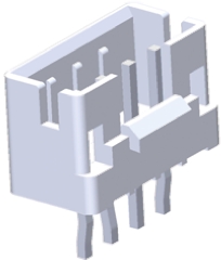 TE Connectivity HPI Series Straight Through Hole PCB Header, 12 Contact(s), 2 mm Pitch, 1 Row, Shrouded
