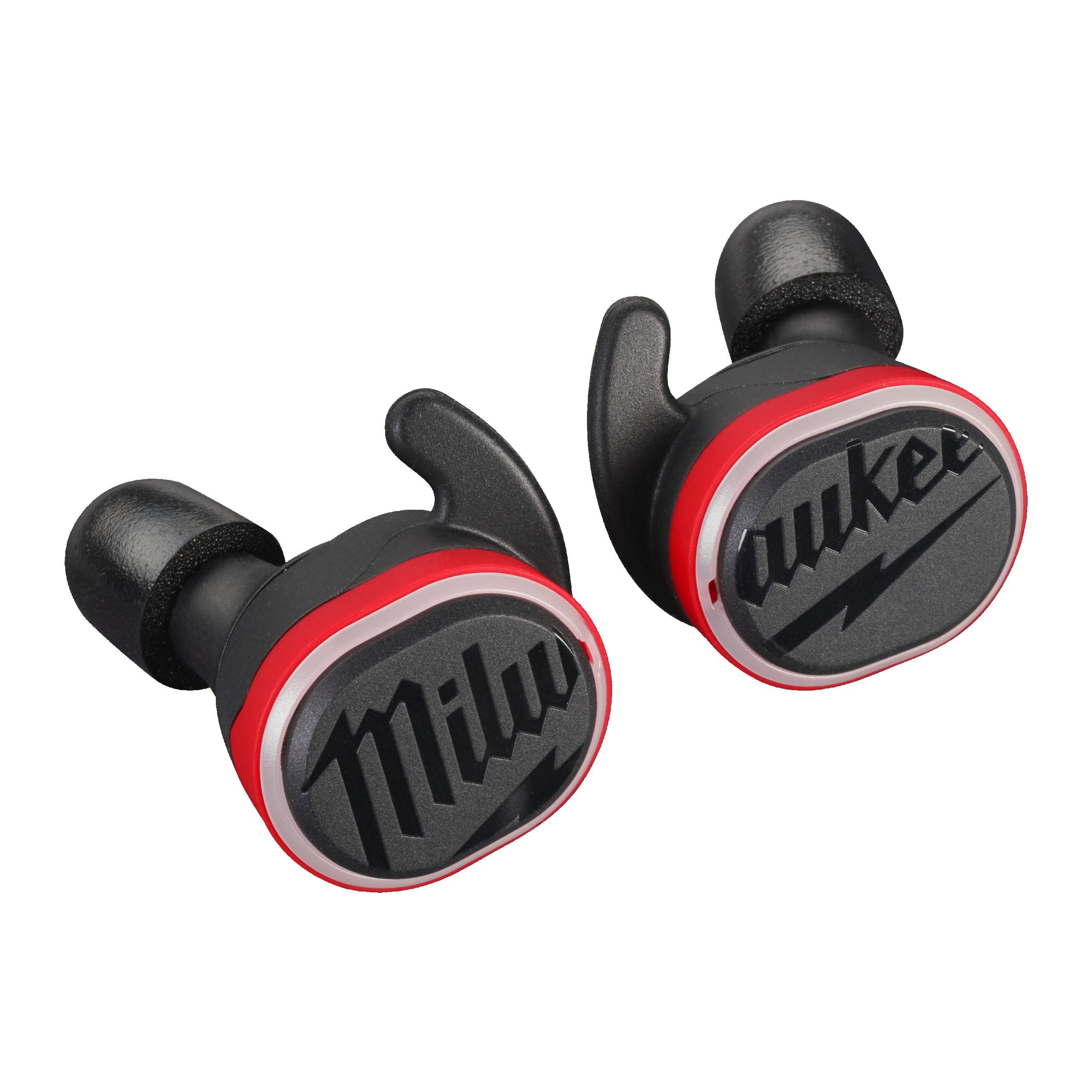 Milwaukee L4 RLE Wireless Speak & Listen Ear Defender with Ear Piece, 26dB, Black, Red