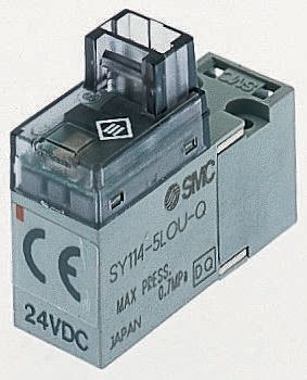 SMC SS3Y series 2 station Metric M5 Manifold Base