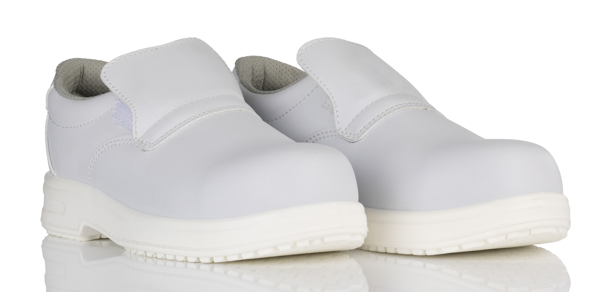 RS PRO Unisex White Steel Toe Capped Safety Shoes, UK 11, EU 46