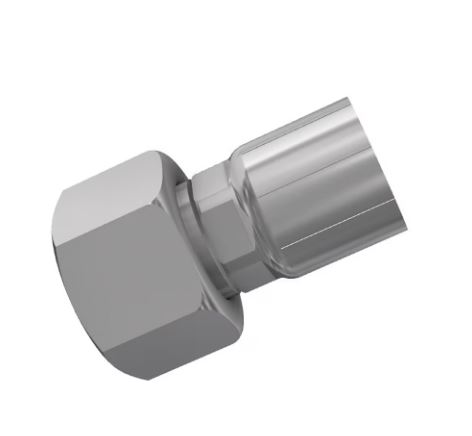 Parker Hydraulic Swivel 1/4 in Hose to UNF 1/2-20 Female, 10648-5-4