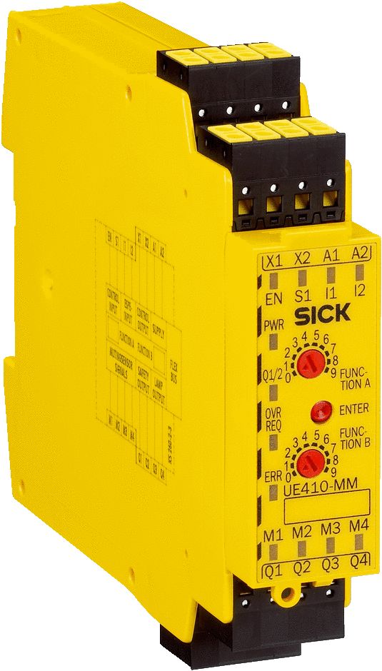 SICK UE410 Series Safety Controller, 2 Safety Inputs, 2 Safety Outputs, 24 V dc