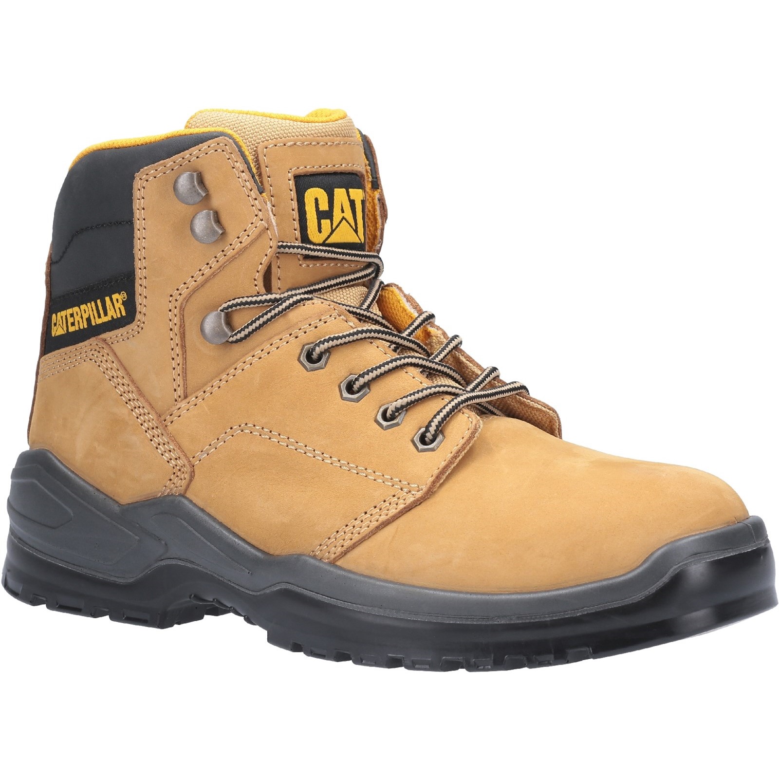 Caterpillar STRIVER Honey Steel Toe Capped Unisex Safety Boots, UK 9, EU 43