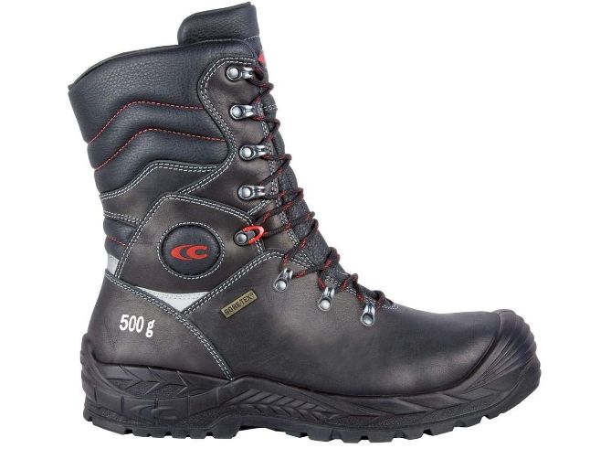 Cofra BRIMIR S7S CI SC HRO FO SR Black Non Metallic Toe Capped Unisex Safety Boots, UK 11, EU 46