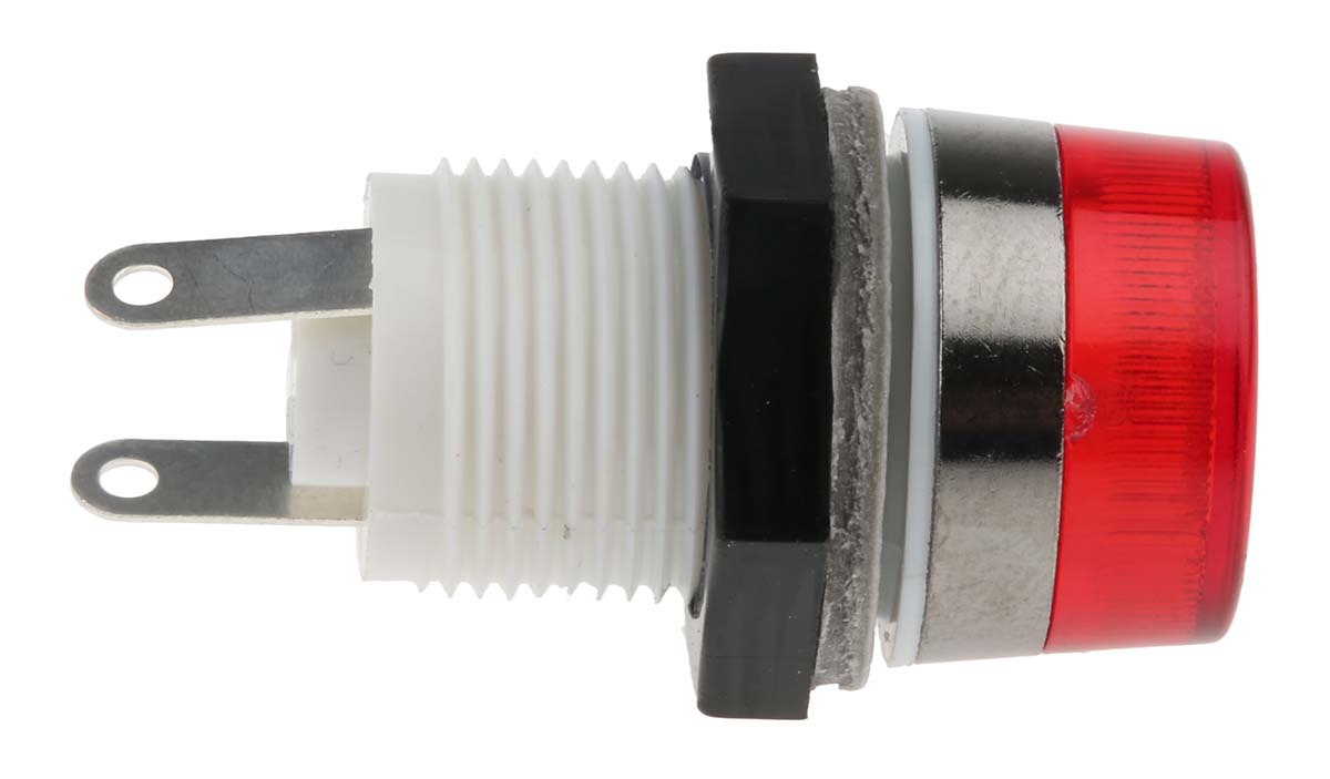 Indicator Bulb Holder, , 12.7mm Panel Mount