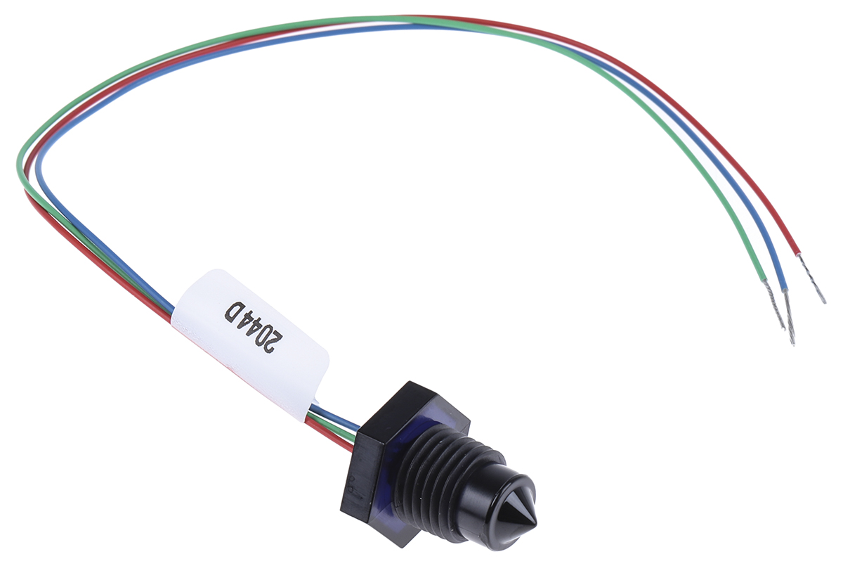 Sensata Cynergy3 OLS7 Series Optical Sensor Level Switch, Transistor Output, Chassis Mount, Polysulfone Body