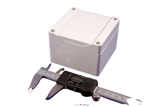 Hammond 1555 Series ABS Enclosure, IP66, 3.5 x 3.5 x 2.4in