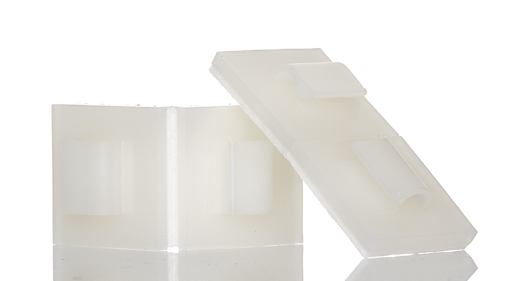 HellermannTyton Natural Nylon Cable clip, 5mm Max. Bundle