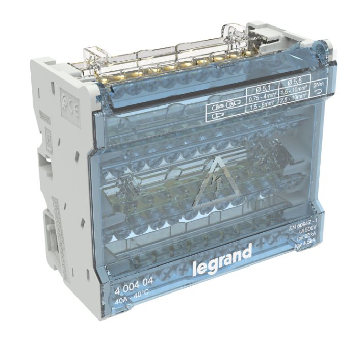 Legrand 12-Contact Female Interface Module, Screw Terminal Connector