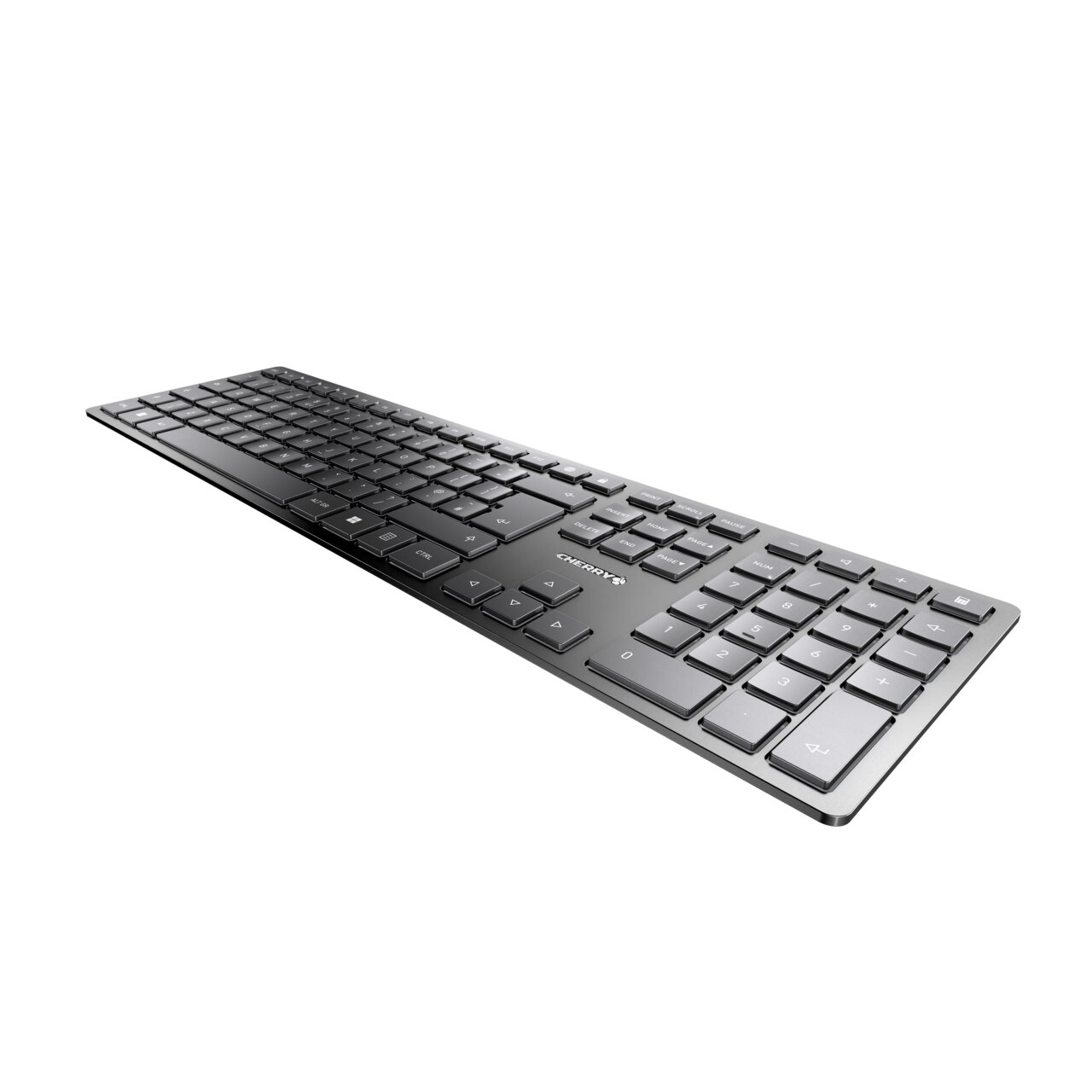 Cherry CHERRY KW 9100 SLIM Wireless USB, Wireless Keyboard, QWERTY, Black