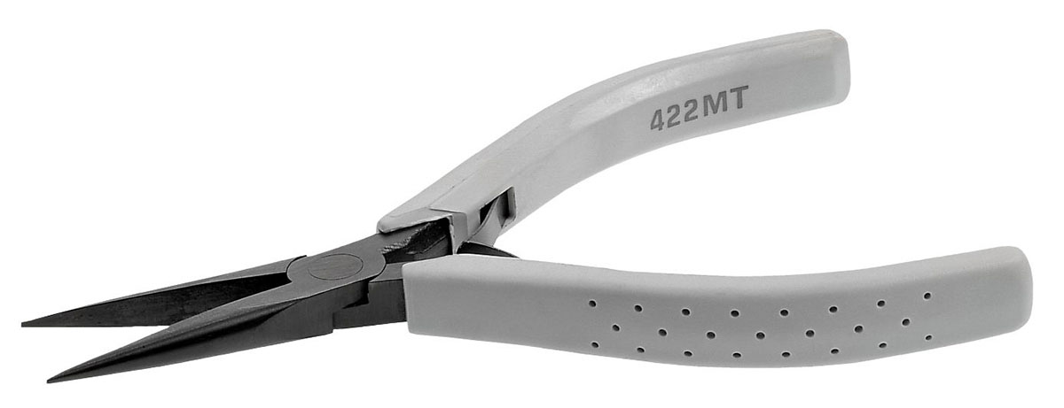 Facom Round Nose Pliers, 130 mm Overall, 44mm Jaw