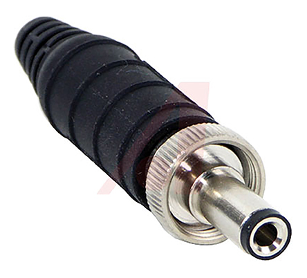 Switchcraft, 761KS DC Plug Rated At 5.0A, Cable Mount, length 57mm, Tin, IP68